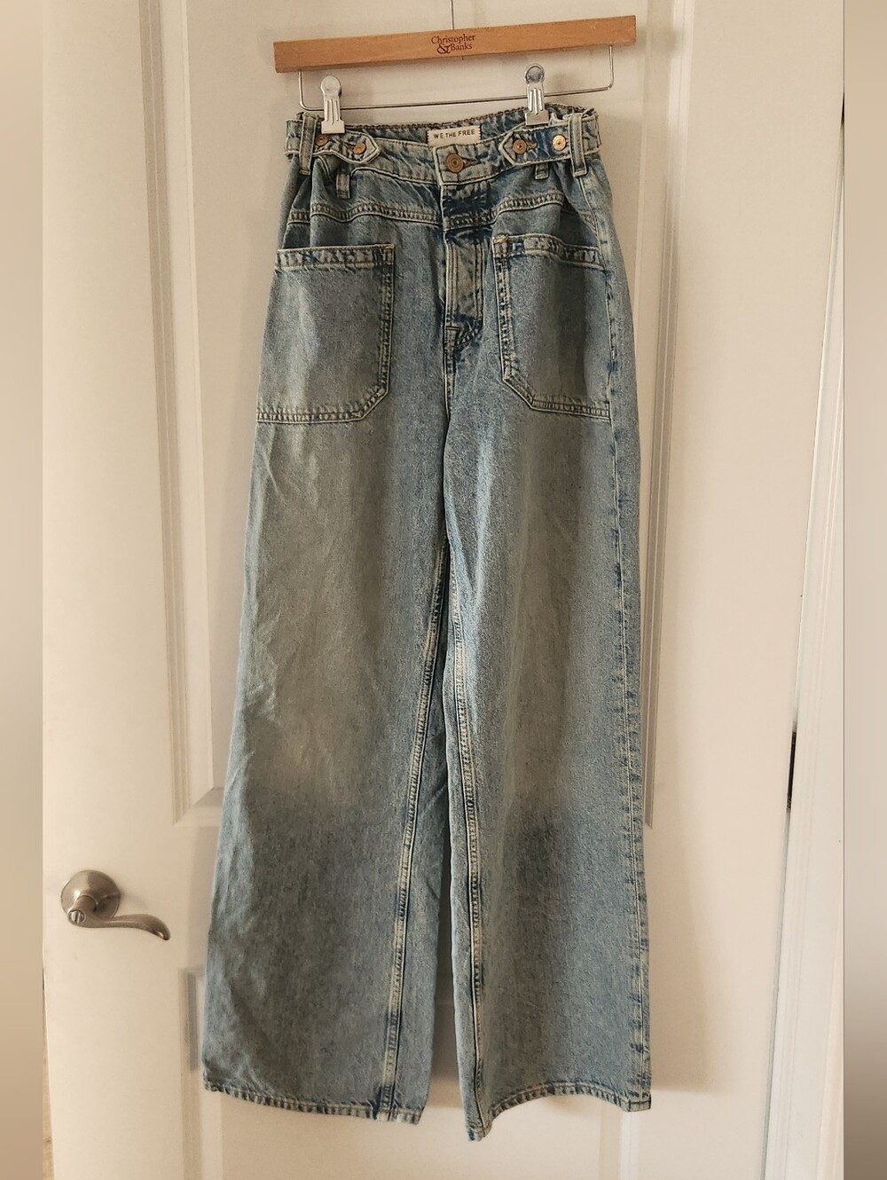 We The Free Palmer Cuffed Baggy Jeans - Picture 8 of 10